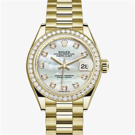 Rolex lady datejust 28 mm